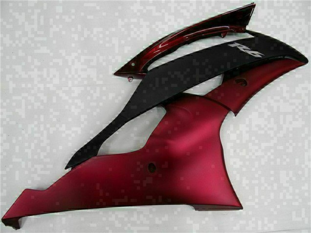 ABS Moto Plástico R6 2008-2016 - Rojo Negro