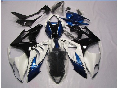ABS Moto Plástico S1000RR 2009-2014 - Blanco Azul