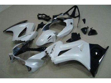 ABS Moto Plástico VFR 800 2002-2013 - Blanco Negro