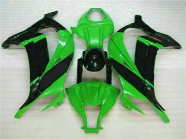 ABS Moto Plástico ZX10R 2011-2015 - Verde Negro