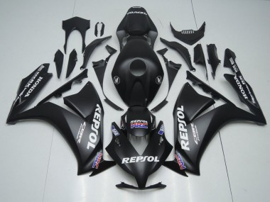 ABS Moto Plásticos CBR 1000 RR 2012-2016 - Negro Mate Repsol