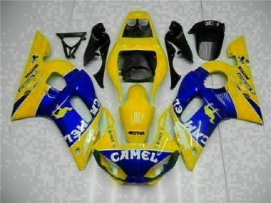 ABS Moto Plásticos R6 1998-2002 - Amarillo Azul