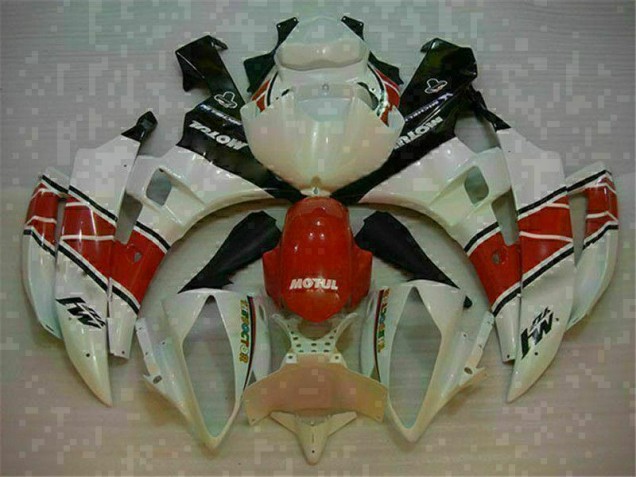 ABS Moto Plásticos R6 2006-2007 - Rojo Blanco ABS Moto Plásticos R6 2006-2007 - Rojo Blanco