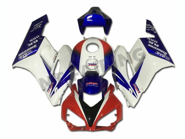 Carenado Moto CBR 1000 RR 2004-2005 - Blanco Azul Rojo Carenado Moto CBR 1000 RR 2004-2005 - Blanco Azul Rojo