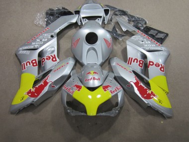 Carenado Moto CBR 1000 RR 2004-2005 - Plata Red Bull