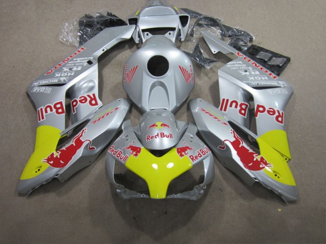 Carenado Moto CBR 1000 RR 2004-2005 - Plata Red Bull