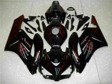 Carenado Moto CBR 1000 RR 2004-2005 - Rojo Llama Negro