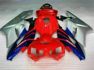 Carenado Moto CBR 1000 RR 2004-2005 - Rojo Plata Azul