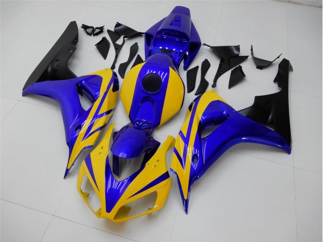 Carenado Moto CBR 1000 RR 2006-2007 - Amarillo Azul Carenado Moto CBR 1000 RR 2006-2007 - Amarillo Azul