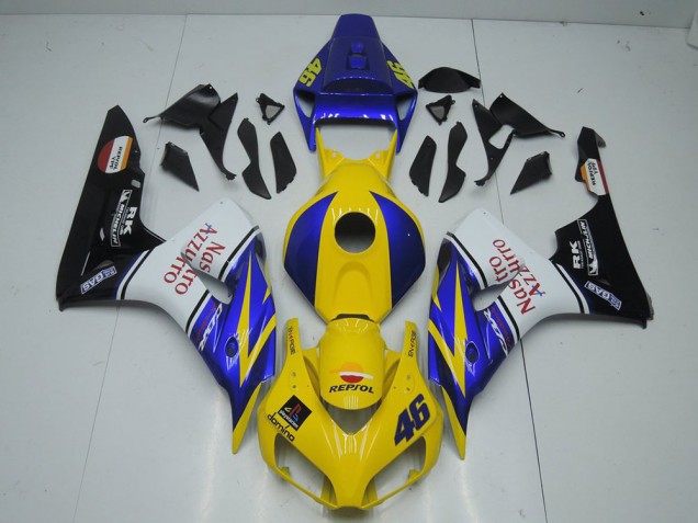 Carenado Moto CBR 1000 RR 2006-2007 - Amarillo Nastro