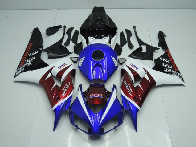 Carenado Moto CBR 1000 RR 2006-2007 - Borgoña & Azul Carenado Moto CBR 1000 RR 2006-2007 - Borgoña & Azul
