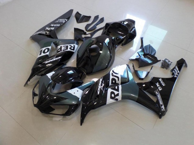 Carenado Moto CBR 1000 RR 2006-2007 - Gris Negro Repsol