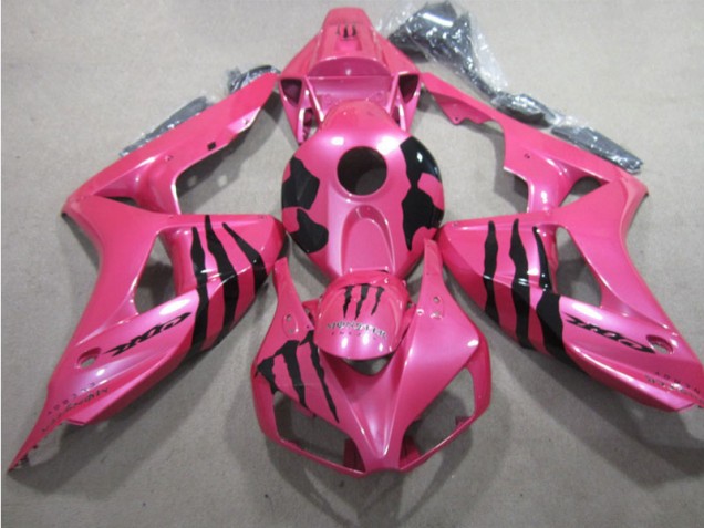 Carenado Moto CBR 1000 RR 2006-2007 - Rosa Negro Monster