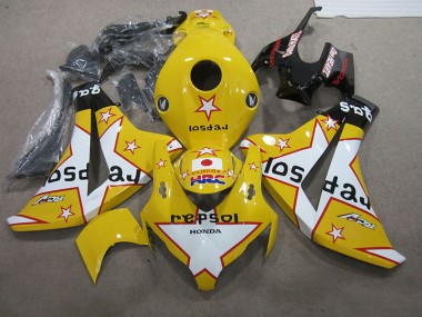 Carenado Moto CBR 1000 RR 2008-2011 - Amarillo Repsol HRC