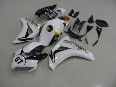 Carenado Moto CBR 1000 RR 2008-2011 - Blanco & Negro 87