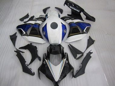 Carenado Moto CBR 1000 RR 2008-2011 - Blanco Negro Azul