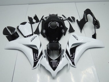 Carenado Moto CBR 1000 RR 2008-2011 - Blanco & Negro Gris