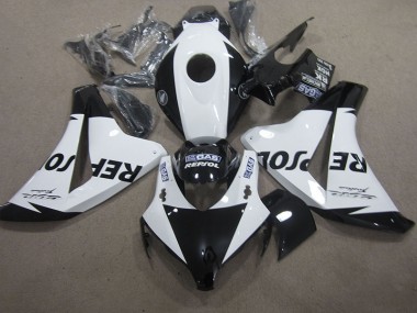 Carenado Moto CBR 1000 RR 2008-2011 - Blanco Negro Repsol