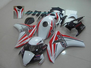 Carenado Moto CBR 1000 RR 2008-2011 - Blanco Rojo Rsd