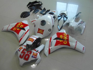 Carenado Moto CBR 1000 RR 2008-2011 - Blanco San Carlo