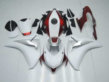 Carenado Moto CBR 1000 RR 2008-2011 - Caramelo Rojo Blanco & Plata
