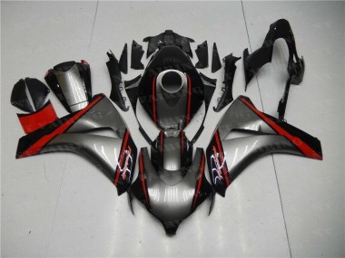 Carenado Moto CBR 1000 RR 2008-2011 - Gris Rojo Negro