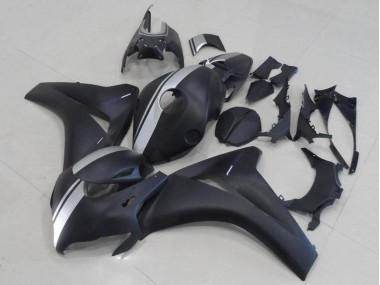 Carenado Moto CBR 1000 RR 2008-2011 - Negro Mate & Plata