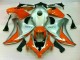 Carenado Moto CBR 1000 RR 2008-2011 - Plata Naranja Carenado Moto CBR 1000 RR 2008-2011 - Plata Naranja
