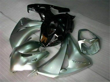 Carenado Moto CBR 1000 RR 2008-2011 - Plata Negro