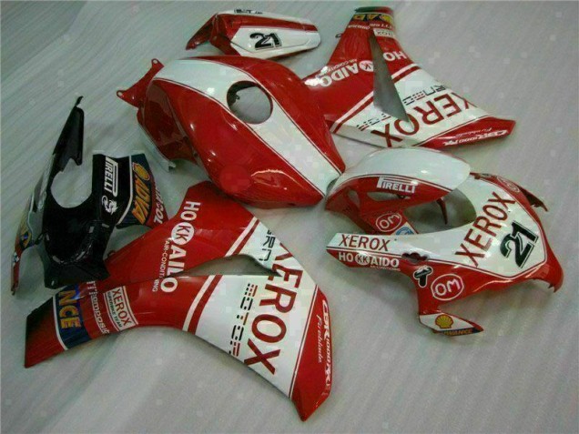 Carenado Moto CBR 1000 RR 2008-2011 - Rojo Xerox 21 Carenado Moto CBR 1000 RR 2008-2011 - Rojo Xerox 21