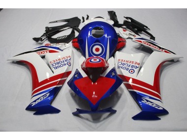 Carenado Moto CBR 1000 RR 2012-2016 - Azul Rojo Royal Air Force Reserves