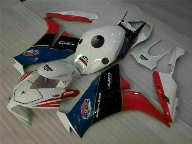 Carenado Moto CBR 1000 RR 2012-2016 - Blanco Rojo Carenado Moto CBR 1000 RR 2012-2016 - Blanco Rojo