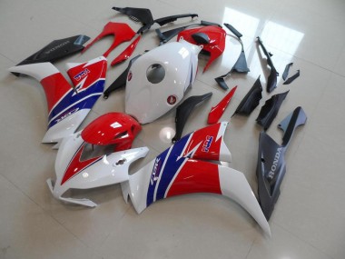 Carenado Moto CBR 1000 RR 2012-2016 - Blanco Rojo Negro Mate TT Legend