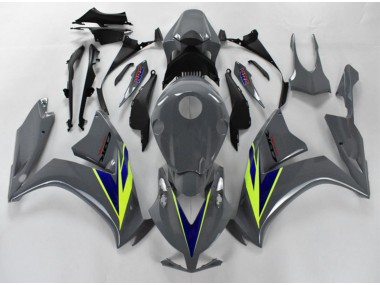 Carenado Moto CBR 1000 RR 2012-2016 - Gris Azul Verde