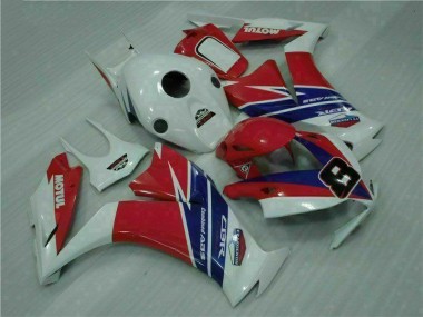 Carenado Moto CBR 1000 RR 2012-2016 - Rojo Azul Blanco