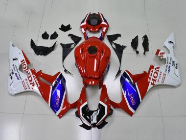 Carenado Moto CBR 1000 RR 2017-2023 - Rojo Azul HRC