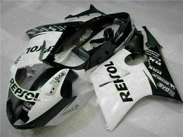 Carenado Moto CBR 1100 XX 1996-2007 - Blanco Negro Repsol Carenado Moto CBR 1100 XX 1996-2007 - Blanco Negro Repsol