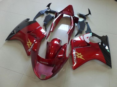 Carenado Moto CBR 1100 XX 1996-2007 - Caramelo Rojo Negro Estilo OEM