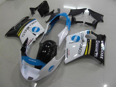 Carenado Moto CBR 1100 XX Blackbird 1996-2007 - Blanco Konica Minolta