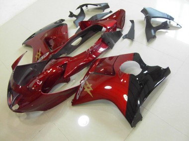 Carenado Moto CBR 1100 XX Blackbird 1996-2007 - Rojo Negrobird