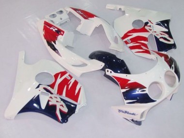 Carenado Moto CBR 250 RR MC19 1988-1989 - Rojo & Azul