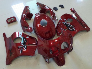 Carenado Moto CBR 250 RR MC22 1991-1998 - Oscuro Rojo
