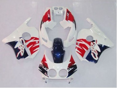 Carenado Moto CBR 250 RR MC22 1991-1998 - Rojo Blanco Azul