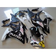 Carenado Moto CBR 500 RR 2013-2015 - Negro Playboy 14