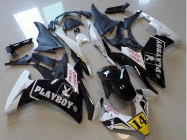 Carenado Moto CBR 500 RR 2013-2015 - Negro Playboy 14