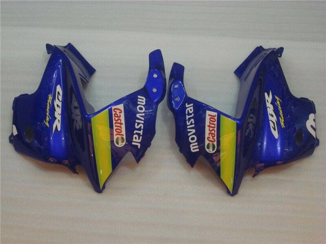 Carenado Moto CBR 600 F3 1995-1998 - Azul Movistar Castrol