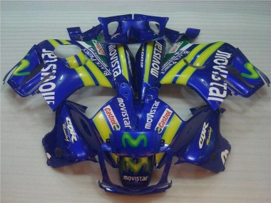 Carenado Moto CBR 600 F3 1995-1998 - Azul Movistar Castrol