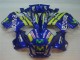 Carenado Moto CBR 600 F3 1995-1998 - Azul Movistar Castrol