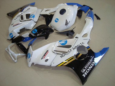 Carenado Moto CBR 600 F3 1995-1998 - Blanco Azul Konica Minolta