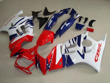 Carenado Moto CBR 600 F3 1995-1998 - Blanco Rojo Azul